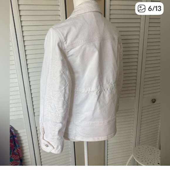 Zadig & Voltaire White Denim Jacket - Picture 6 of 10